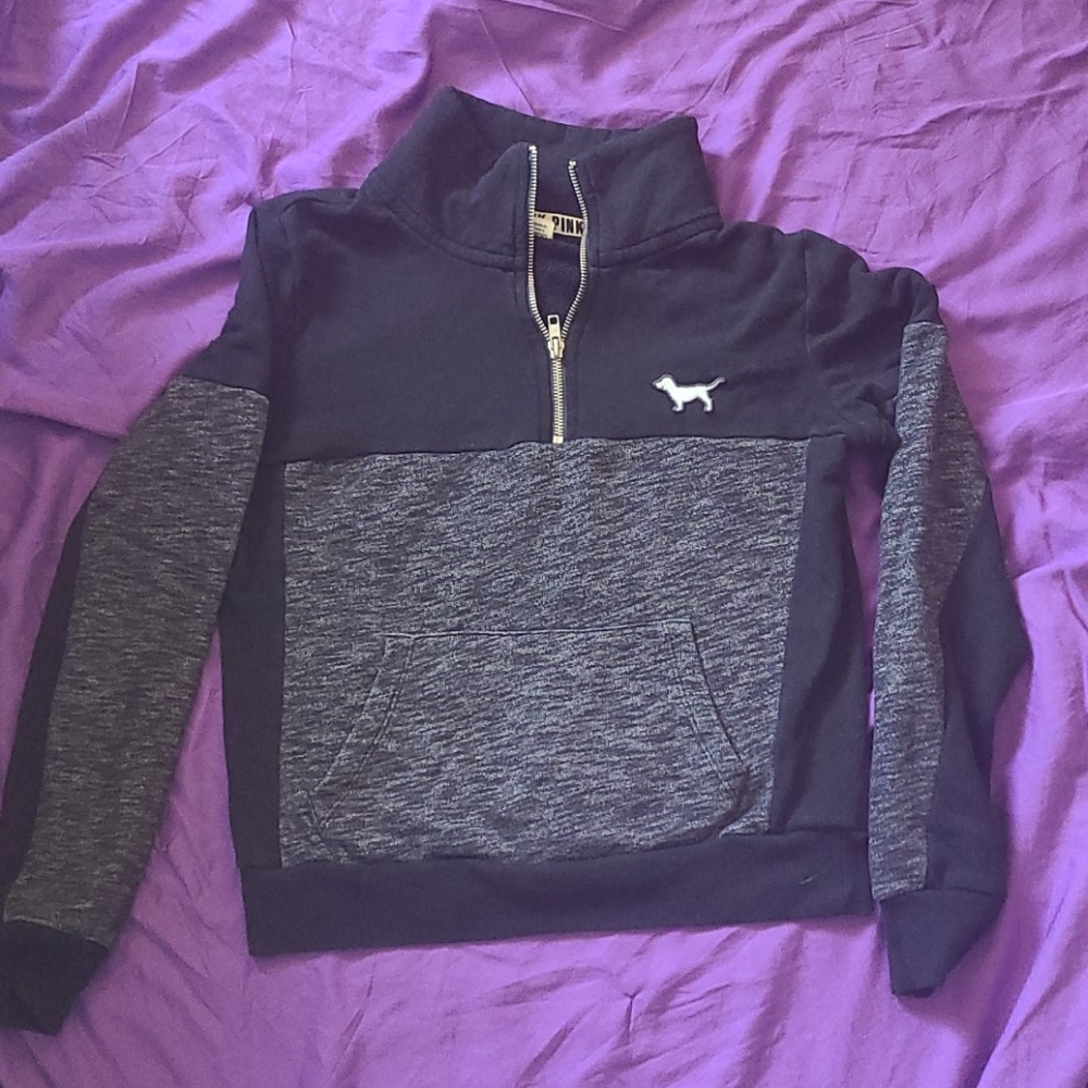 Pink pullover sweatshirt